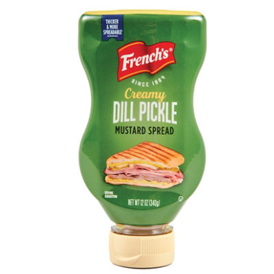 Frenchs Creamy Dill Pickle Mustard - 12 Oz - Image 1