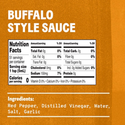 TABASCO Buffalo Style Sauce - 8.6 Fl. Oz. - Image 6