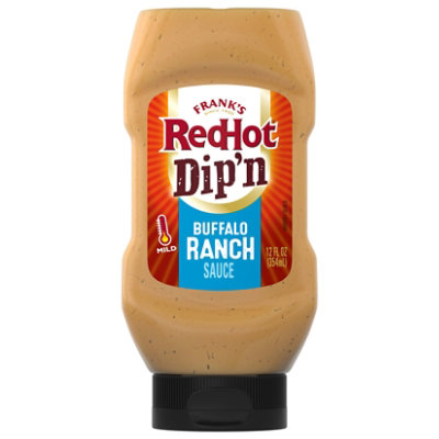 Franks Redhot Buffalo Ranch Dip'n Sauce - 12 Fl. Oz. - Image 1