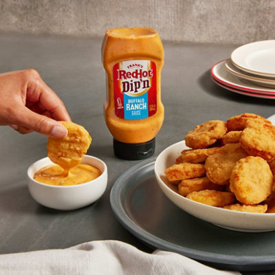 Franks Redhot Buffalo Ranch Dip'n Sauce - 12 Fl. Oz. - Image 2