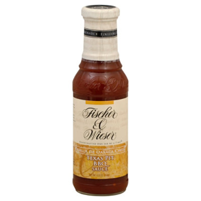 Fischer And Wieser Bbq Sauce Texas Pit Master - 10.5 Oz - Image 1