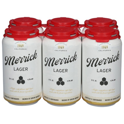 Rincon Brewery Merrick Lager 6 In Cans - 12 Fl. Oz. - Image 2