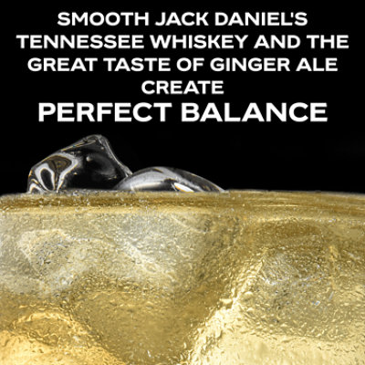 Jack Daniels And Ginger Ale 4 - 12 Fl. Oz. - Image 2