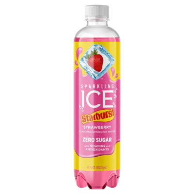 Sparkling Ice Starburst Strawberry - 17 Fl. Oz. - Image 3