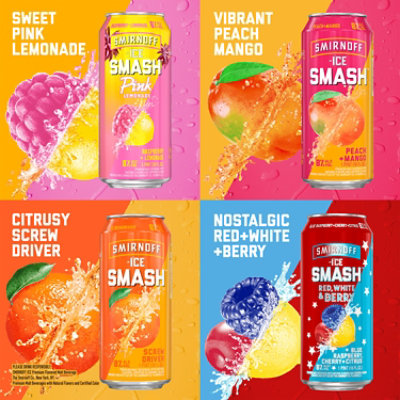 Smirnoff Smash Variety 8 In Cans - 16 Fl. Oz. - Image 3