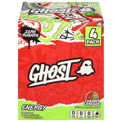 Ghost Energy Cherry Limeade - 4-16 Fl. Oz.