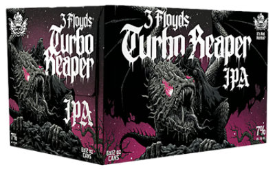3 Floyds Turbo Reaper Ipa In Cans 6 - 12 Fl. Oz. - Image 1