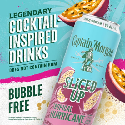 Captain Morgan Sliced Up Trop Hurricane Can - 23.5 Fl. Oz. - Image 4