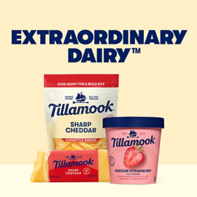 Tillamook Coffee Almond Fudge - 16 Fl. Oz. - Image 3