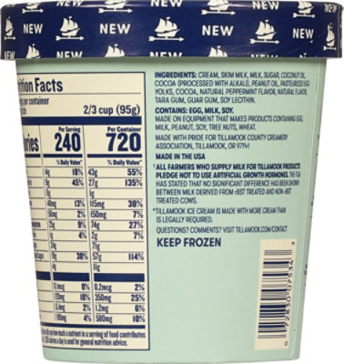 Tillamook Mint Chocolate Chip Ice Cream - 16 Oz - Image 7