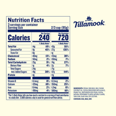 Tillamook Mint Chocolate Chip - 16 Fl. Oz. - Image 5