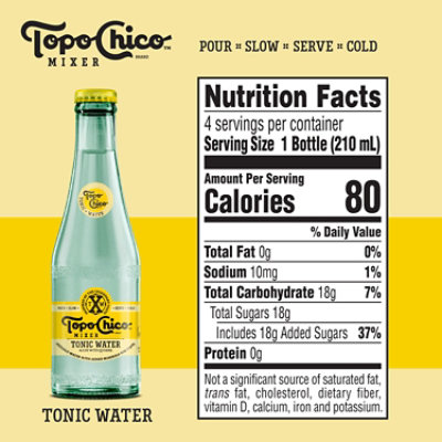 Topo Chico Mixer Tonic Water 4 - 7.1 Fl. Oz. - Image 4