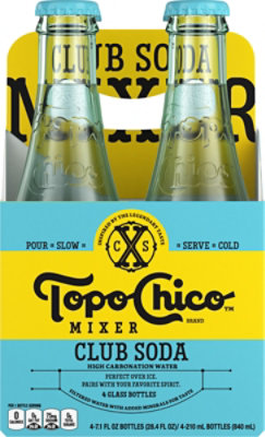Topo Chico Mixer Club Soda Glass Bottle - 4-7.1 Fl. Oz. - Image 6