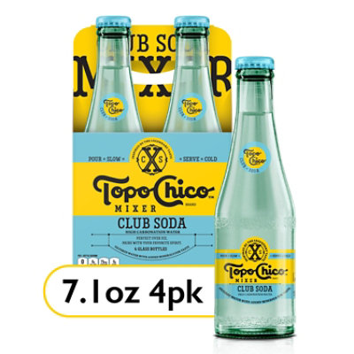 Topo Chico Mixer Club Soda 4 - 7.1 Fl. Oz. - Image 1