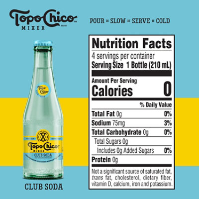 Topo Chico Mixer Club Soda 4 - 7.1 Fl. Oz. - Image 3