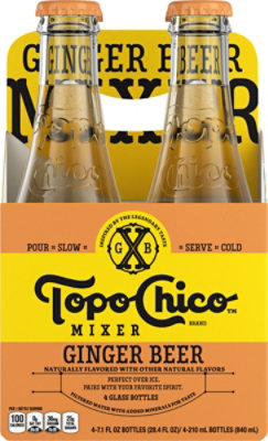 Topo Chico Mixer Ginger Beer 4 - 7.1 Fl. Oz. - Image 6