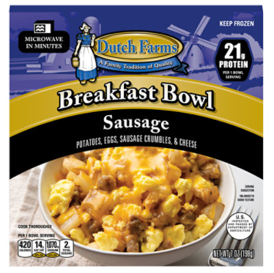 Dutch Farms Breakfast Bowl Sausage - 7 Oz - Image 1