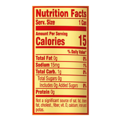 Topo Chico Sabores Tangerine With Ginger Extract Can - 12 Fl. Oz. - Image 3