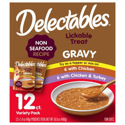 Delectables Lickable Gravy Vp - 12 Count - Image 3