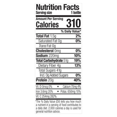 Naked Juice Protein Strawberry - 15.2 Fl. Oz. - Image 4