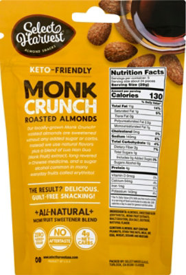 Select Harvest Almonds Maple Monk Crunch - 5 Oz - Image 6