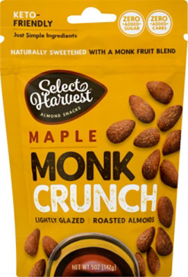 Select Harvest Almonds Maple Monk Crunch - 5 Oz - Image 2