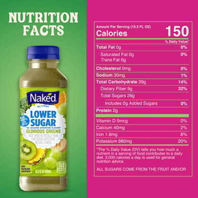 Naked Lower Sugar Glorious Green - 15.2 Fl. Oz. - Image 7