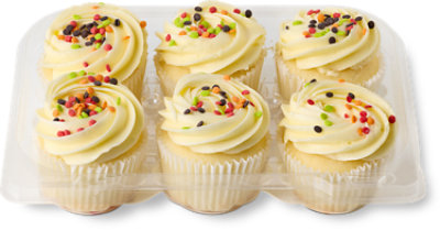 Pumpkin Cream Cheese Cupcakes 6 Count - Each - Image 1