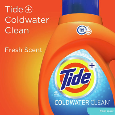 Tide Liquid Detergent Coldwater Clean - 84 Fl. Oz. - Image 4