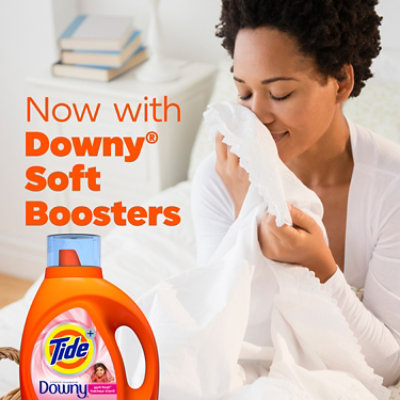 Tide Liquid Detergent Plus Downy April Fresh - 63 Fl. Oz. - Image 4