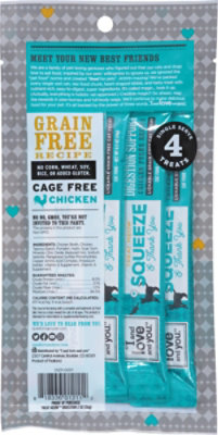 I&l&y Treat Meow Squeeze And Thank You Digestion Support Chicken Puree Recipe - 4 Count - Image 5