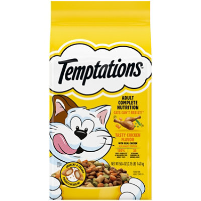 Temptations Dry Cat Chicken - 3.15 Lb - Image 1