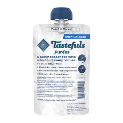 Tastefuls Adult Cat Chicken Puree Spouted Pouch - 3 Oz - Image 7