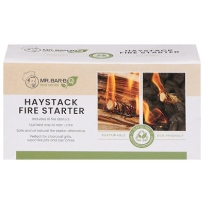 Mr. Bar-B-Q Sustainable Haystack Fire Starter - Each - Image 1