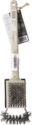 Mr. Bar-B-Q  Sustainable Deluxe Triple Action Grill Brush - Each - Image 4