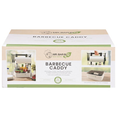 Mr Bar B Q  Sustainable Packaging Barbeque Serving Caddy 1 Count - Each - Image 3