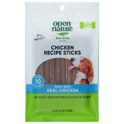 Open Nature Dog Chews Chicken Sticks - 10 Count - Image 3