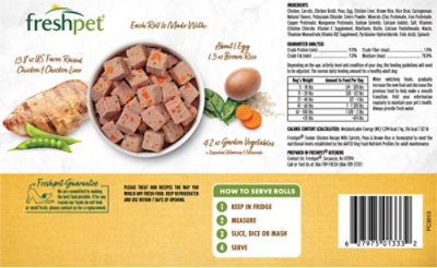 Freshpet Tender Chicken Recipe Value Pack 1.5lb Rolls - 6 Count - Image 2