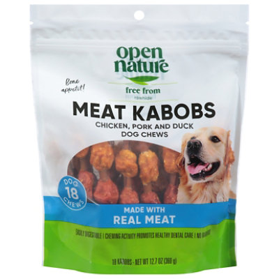 Open Nature Dog Chews Meat Kabobs - 18 Count - Image 3