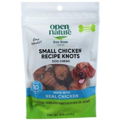 Open Nature Dog Chews Chicken Knots Small - 10 Count - Image 3