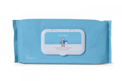 Cardinal Health Baby Wipe, Sensitive, Fragrance-free, One Case of 1,008 Wipes, 1008 Count, Case - Image 1