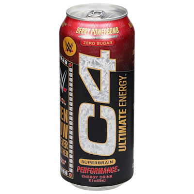 C4 Ultimate Wwe Berry Powerbomb - 16 Fl. Oz.