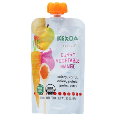 Kekoa Foods Curry Vegetable Mango - 3.5 Oz - Image 3