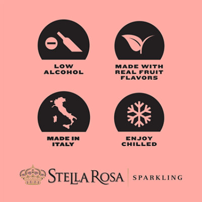 Stella Rosa Sparkling Cranberry Wine - 750 Ml - Image 3