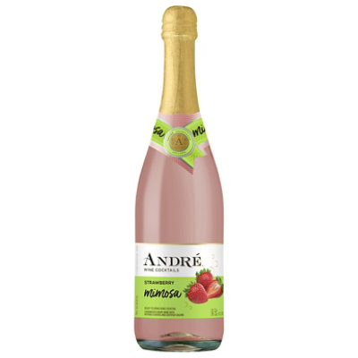 Andre Strawberry Mimosa Wine - 750 Ml - Image 1