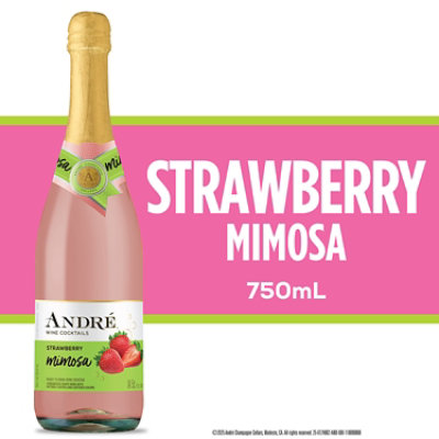 Andre Strawberry Mimosa Wine - 750 Ml - Image 2