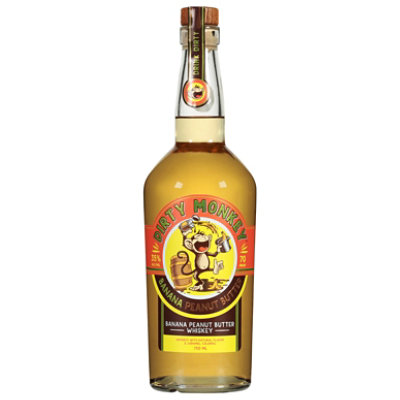 Dirty Monkey Banana Peanut Butter Whiskey - 750 Ml - Image 3