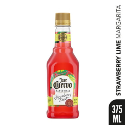 Jose Cuervo Authentics Strawberry Mrgrta - 375 Ml - Image 1