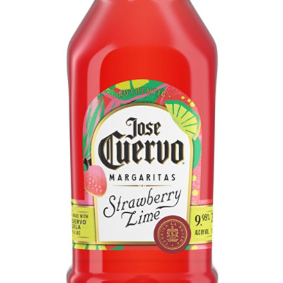 Jose Cuervo Authentics Strawberry Mrgrta - 375 Ml - Image 3