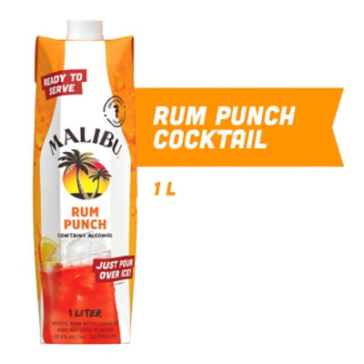 Malibu Rts Rum Punch - 1 Liter - Image 1